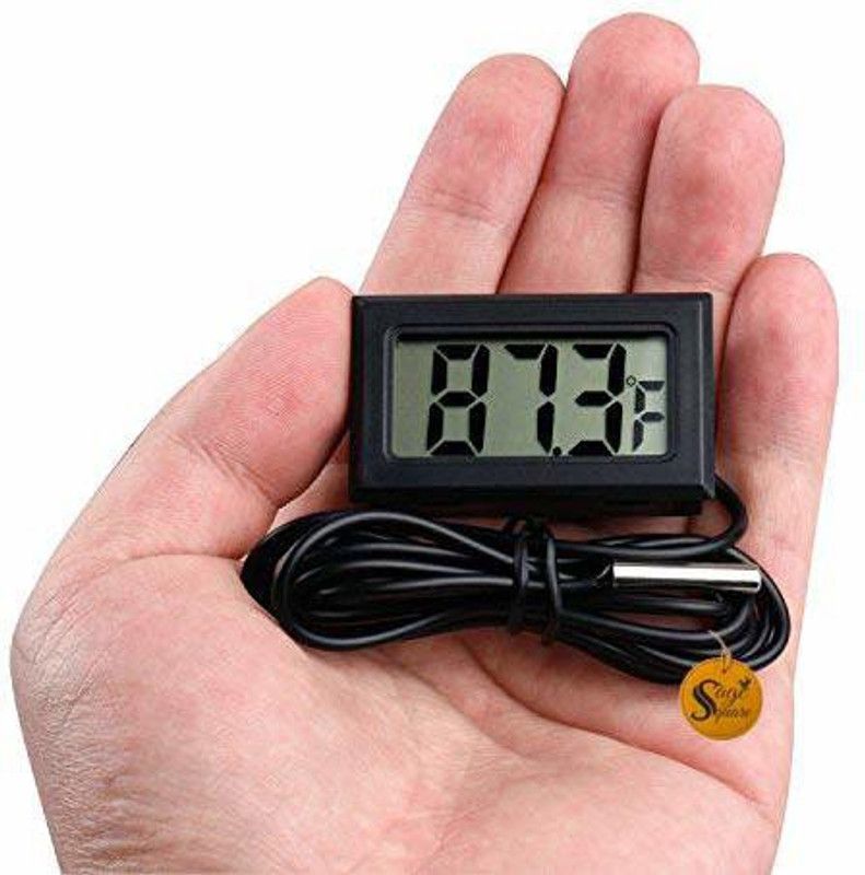 Sage Square Accurate Digital Thermostat Thermometer with Probe for Fish Tank & Aquarium Aquarium Thermometer