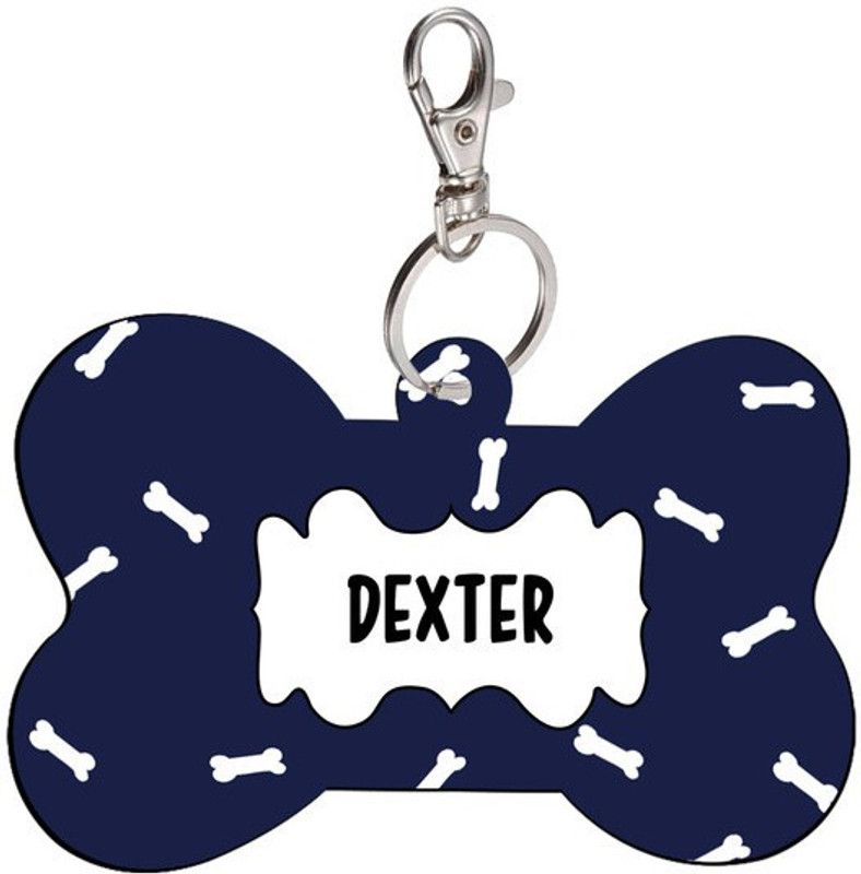 SKY TRENDS Bone Shape Collar Locket/Pendant for Dogs & Puppy -028 Info Engraved Dog Collar Charm  (Multicolor, Bone)