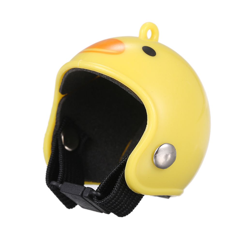 Chicken Helmet Creative Cute Bird Hat Headgear Adjustable Size Small Pet Hard Protection Head for Chicken Duck Bird Poultry