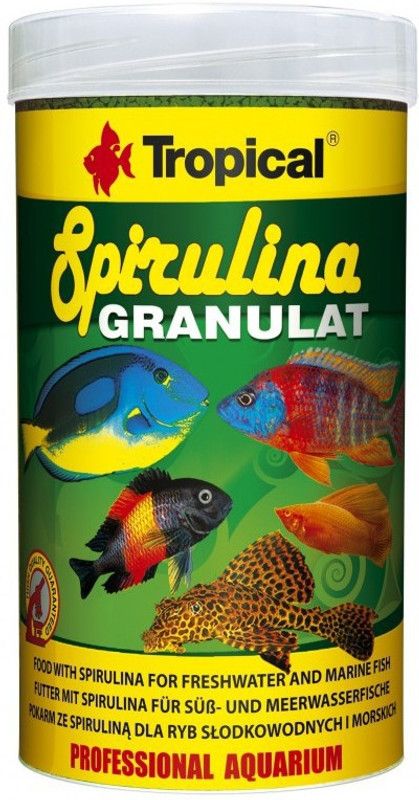Tropical RichBay TROPICAL SPIRULINA GRANULES GRANULES 44g 0.044 kg Dry Young Fish Food