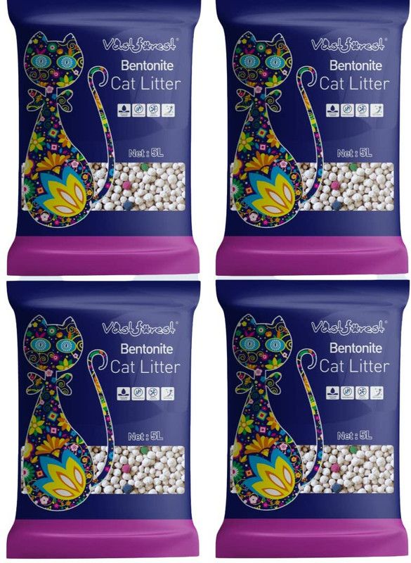 Vast Forest litter 4 kg Lavender 4 Pet Litter Tray Refill