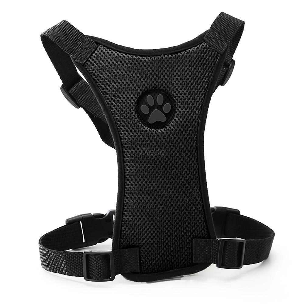 Soft Nylon Mesh  Car Seat Harness Safety  Vehicle Cars Seat Belt Harnesses Black Red Blue Colors For Medium Large s