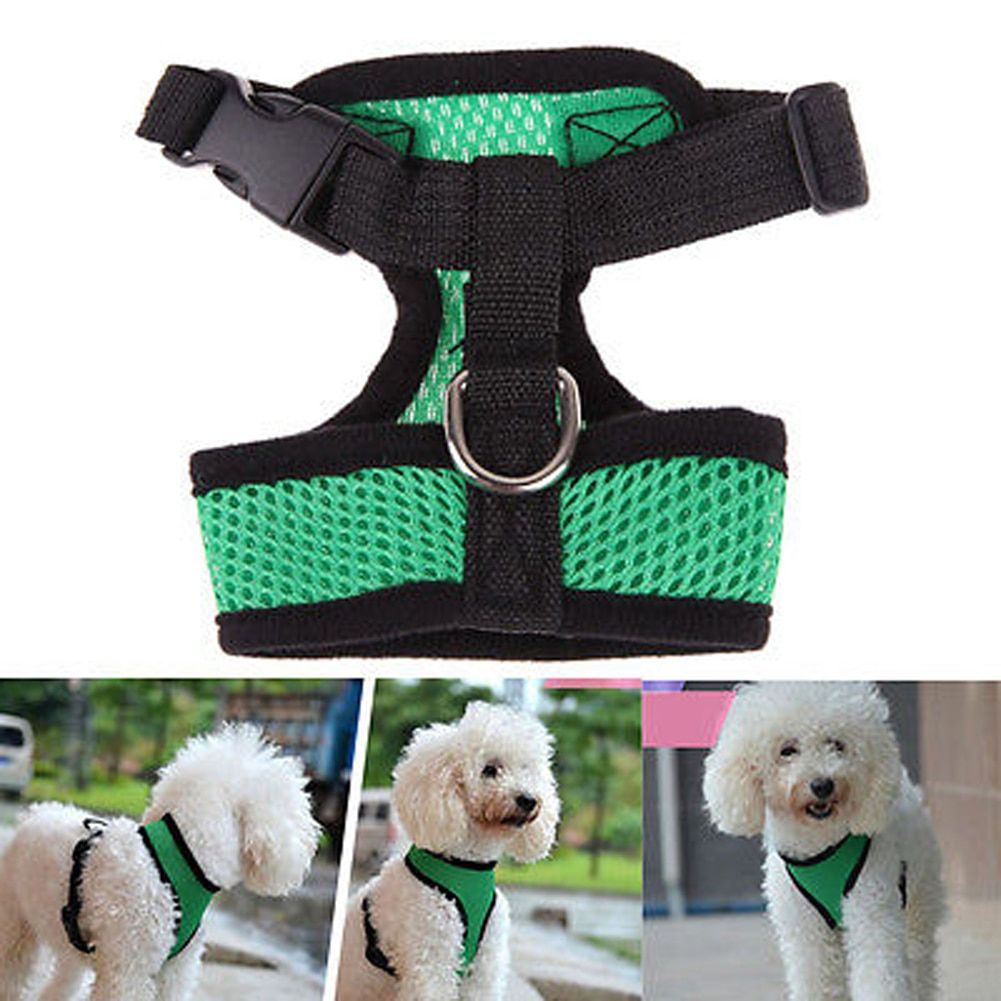 Comfortable Adjustable Pet Control Harness Collar Safety S Mesh Vest For  Puppy  s Vest Harnesses Pets Supply