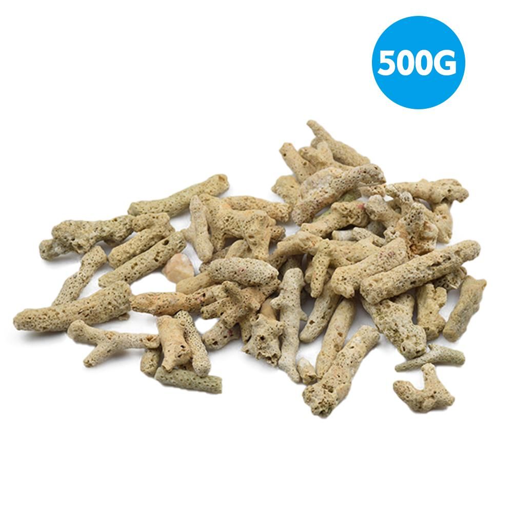 Aquarium Coral Stone Filter Aquarium Fish Tank Filter Media 100g, 250g, 500g