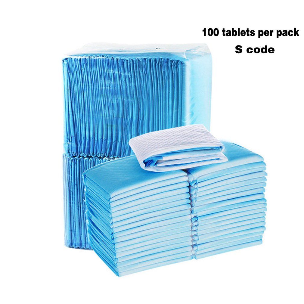 Puppy Training Pads For Dog Pet Pee Absorbent Toilet Pee Wee Mat Anti Slip Leakproof Comfortable Pet Trainning Blue And White