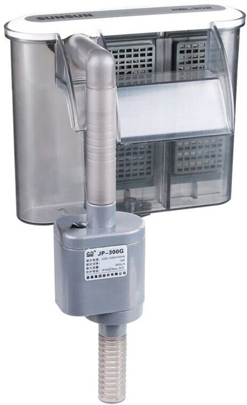 HOITO SUNSUN303 HANG ON FILTER Canister Aquarium Filter  (Mechanical Filtration for Salt Water and Fresh Water)