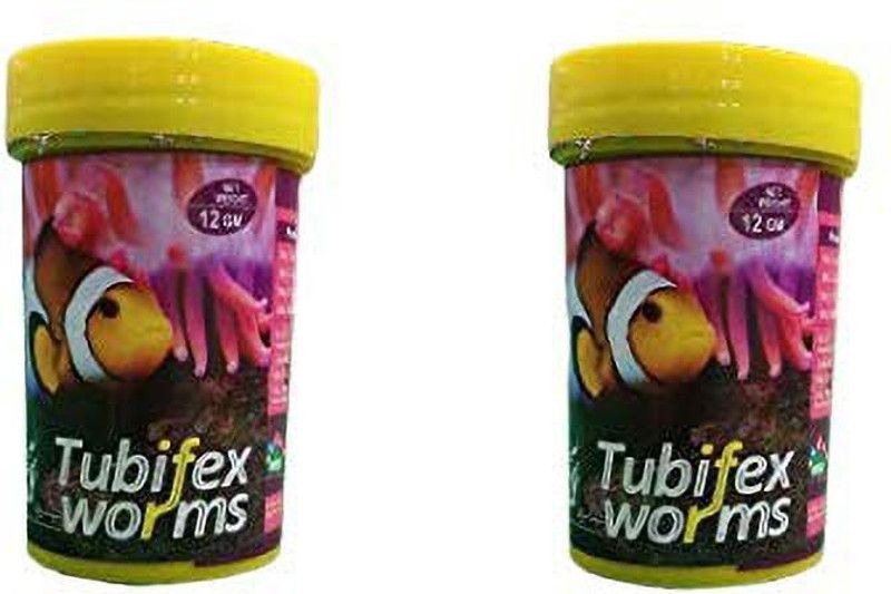 Taiyo Pluss Discovery FREEZE DRIED TUBIFEX WORMS-PACK OF 2 0.024 kg (2x0.01 kg) Dry Adult, Young, Senior Fish Food