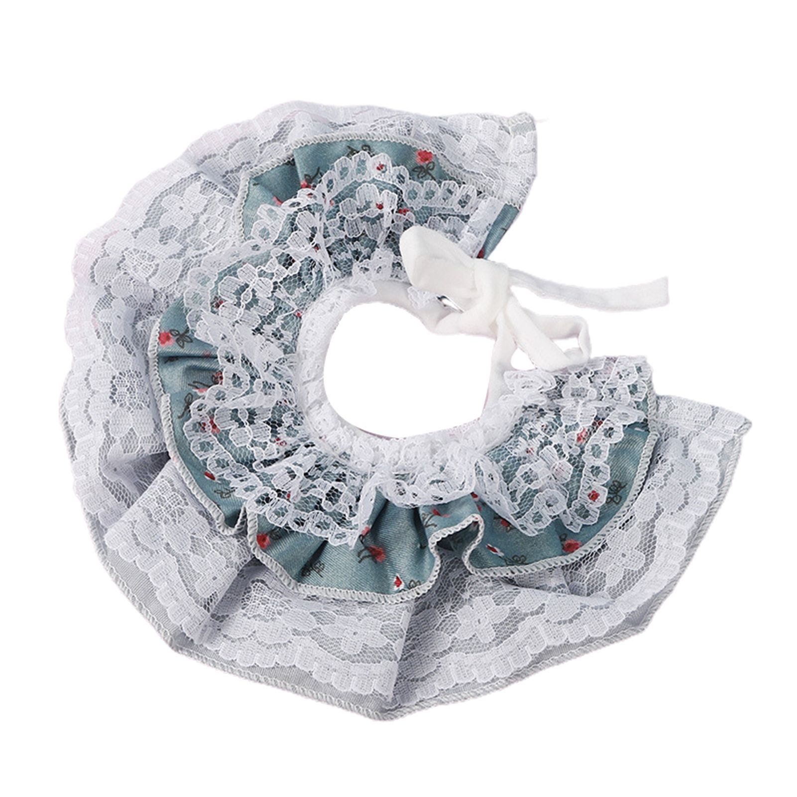 Pet Bandana Multi-layer Festival Decor Lace Pet Neckerchief
