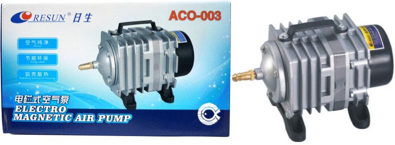 RESUN ACO-003 Electro Magnetic Air Aquarium Pump  (134 cm)