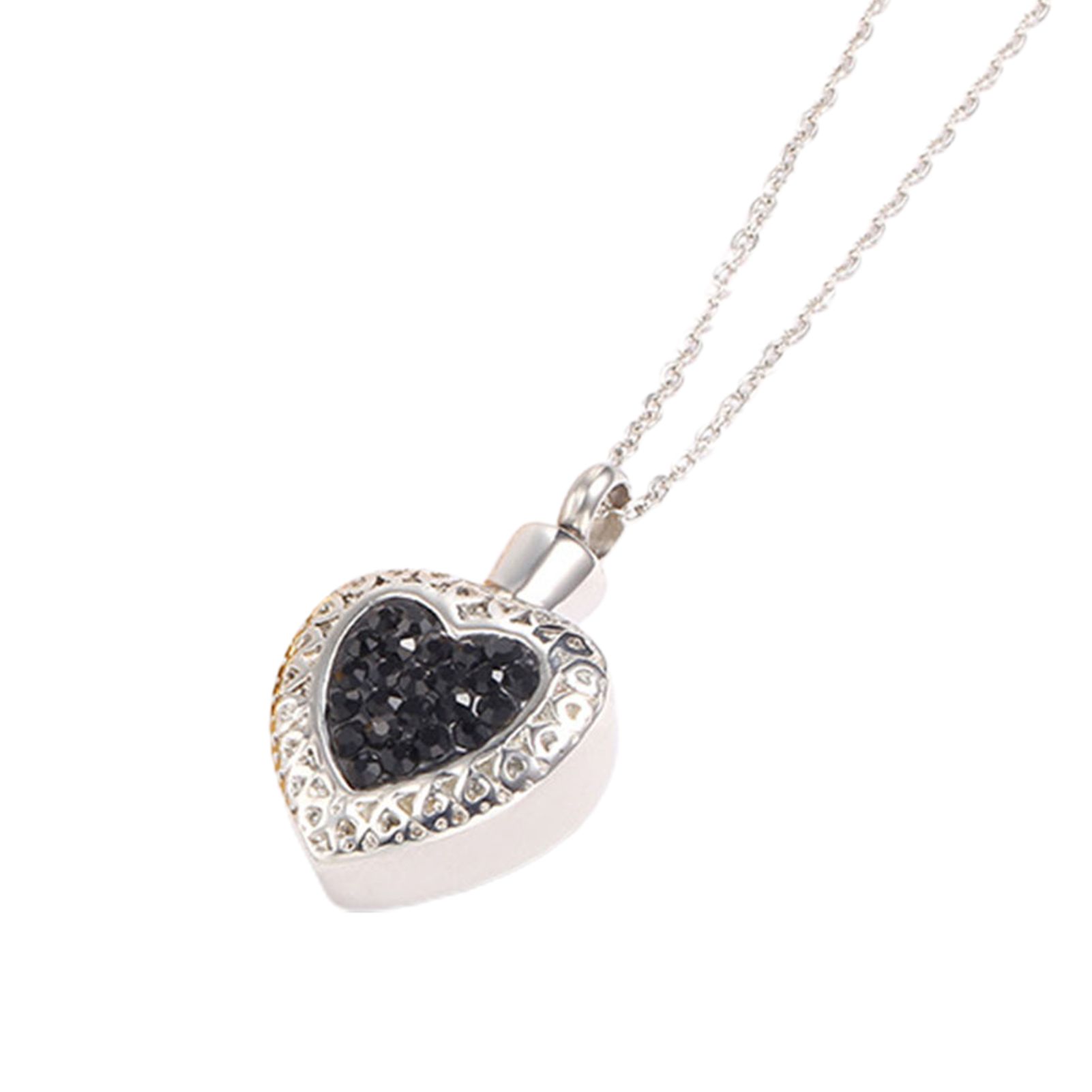 Ash Holder Neckle Fine Workmanship Memorial Urn Neckle with Heart Shaped Pendant