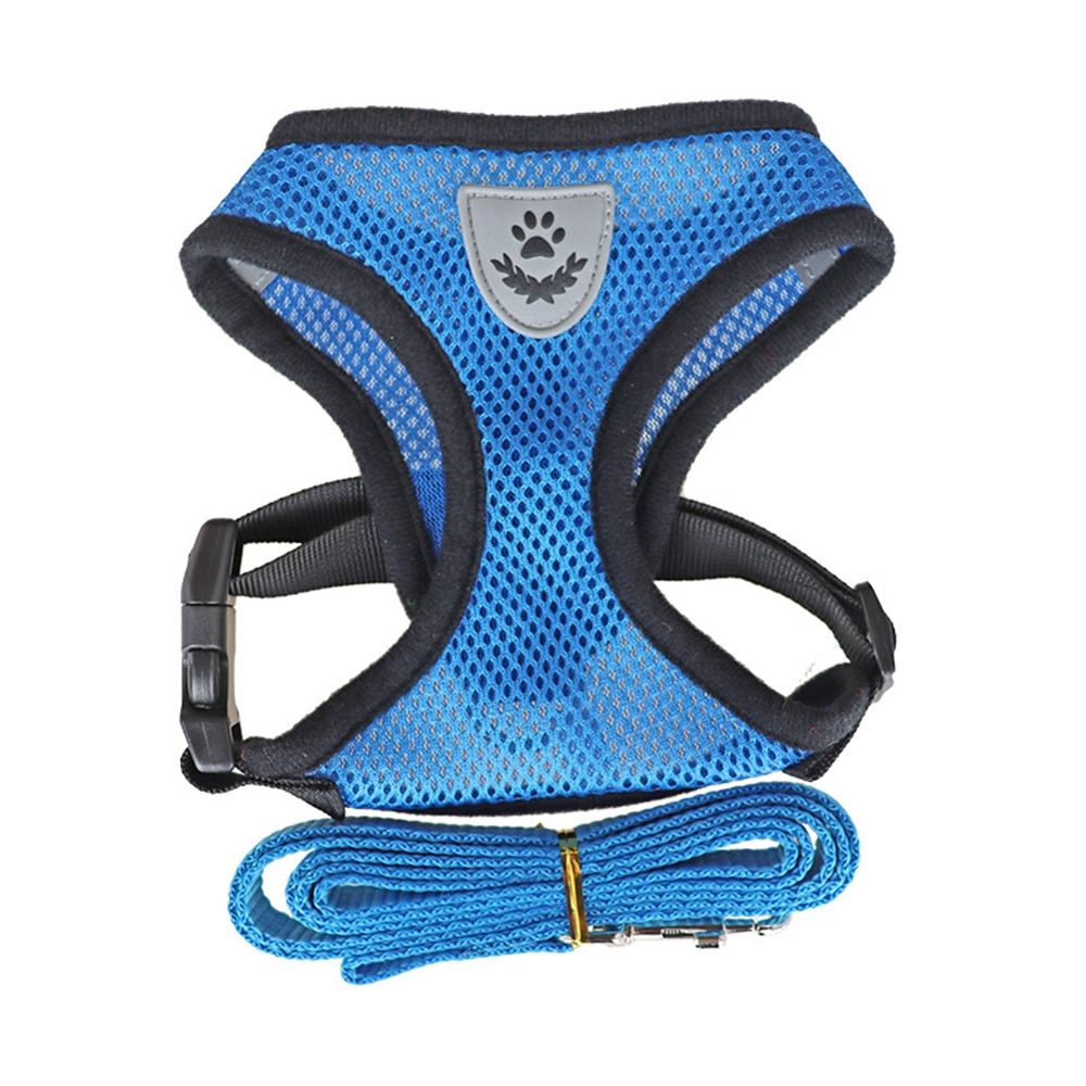 Pet  Harness For Small Medium s  Lead Leash Soft Mesh Chest S Vest Adjustable Pet Training Harness  Accessories