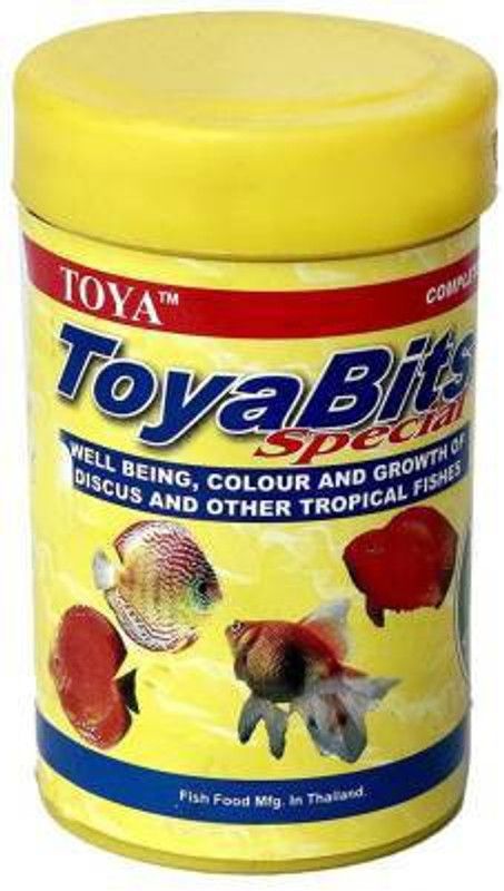AKSHAT ENTERPRISES Toya_ Bits_ Special 0.22 kg Dry Adult, Senior, New Born, Young Fish Food
