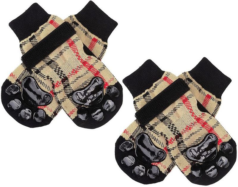 PETANGEL Socks for Dog, Cat  (Brown)