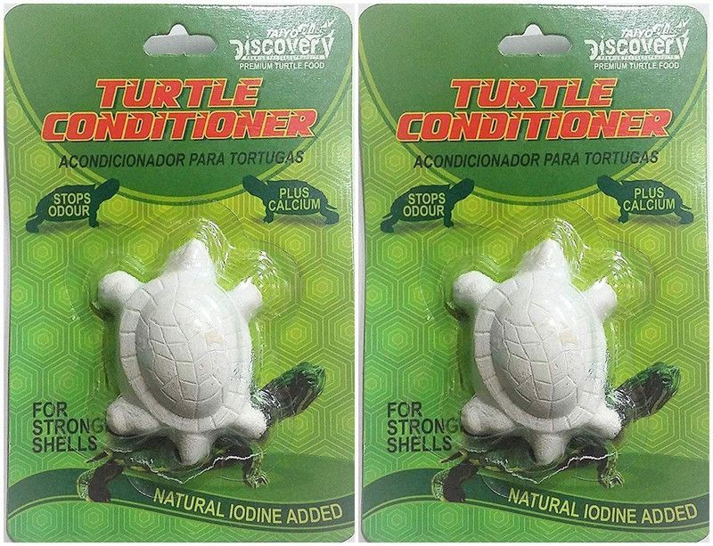 TED TABBIES Taiyo Plus Discovery - Turtle Conditioner + Turtle Food for Shells (Pack of 2) Sea Food 1.1 kg (2x0.55 kg) Wet Adult, New Born, Senior, Young Turtle Food