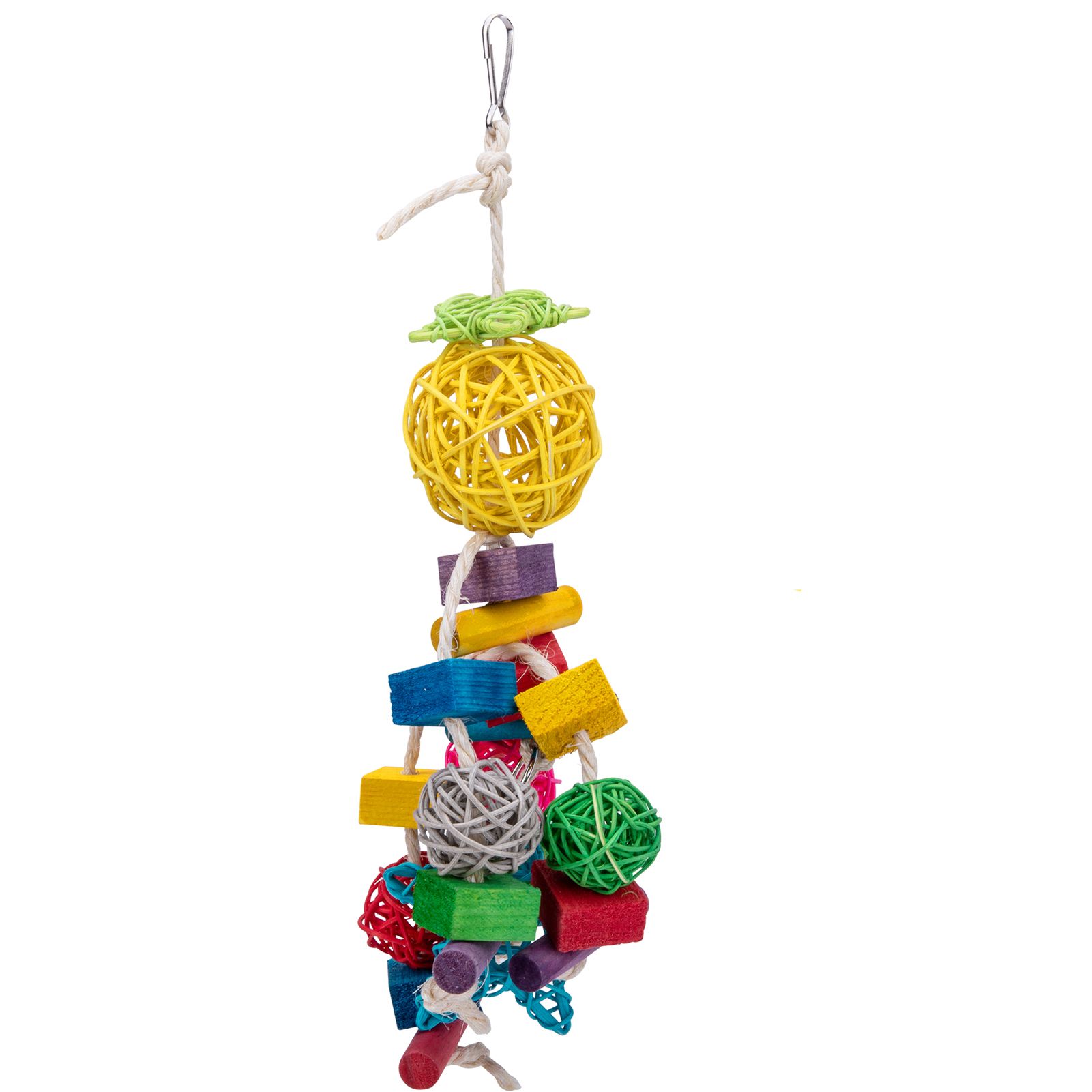 Parrot Toy Colorful cessories Bird Parrot Cwing Block Toy