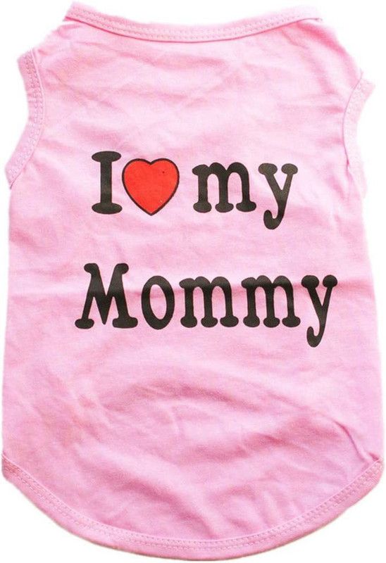 Shirlip T-shirt for Cat, Dog, Rabbit  (Pink)