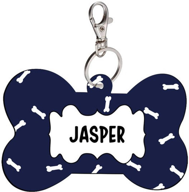 SKY TRENDS Bone Shape Collar Locket/Pendant for Dogs & Puppy -045 Info Engraved Dog Collar Charm  (Multicolor, Bone)