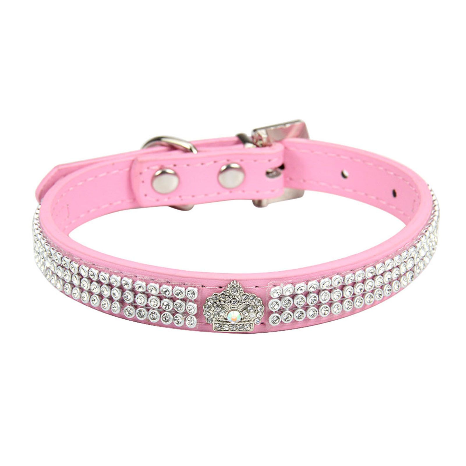 Cat Neckle Creative Rhinestone Embedded Dog Cat Choker Collar