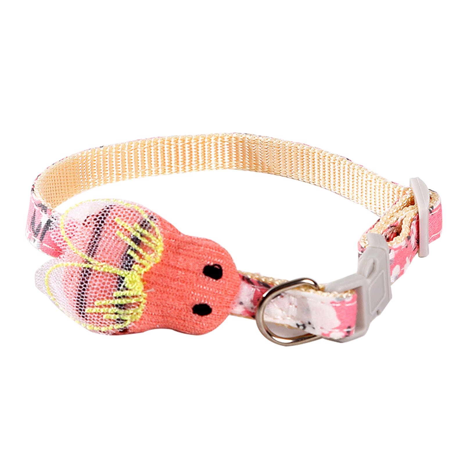 Pet Collar Cartoon Design Small Dogs Floral Collar