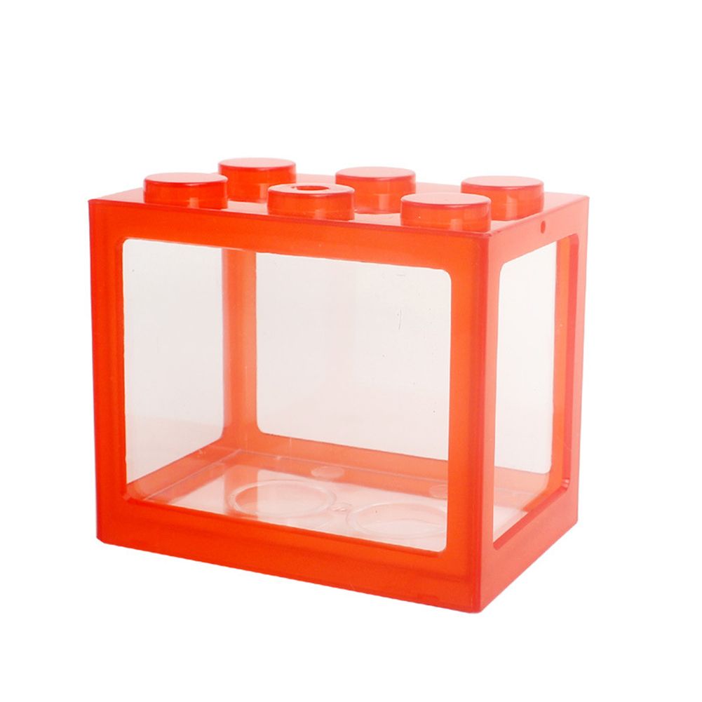 Small Fish  Bowl old  Fish Office Ornamental ransparent Acrylic Desktop  Ecology specification