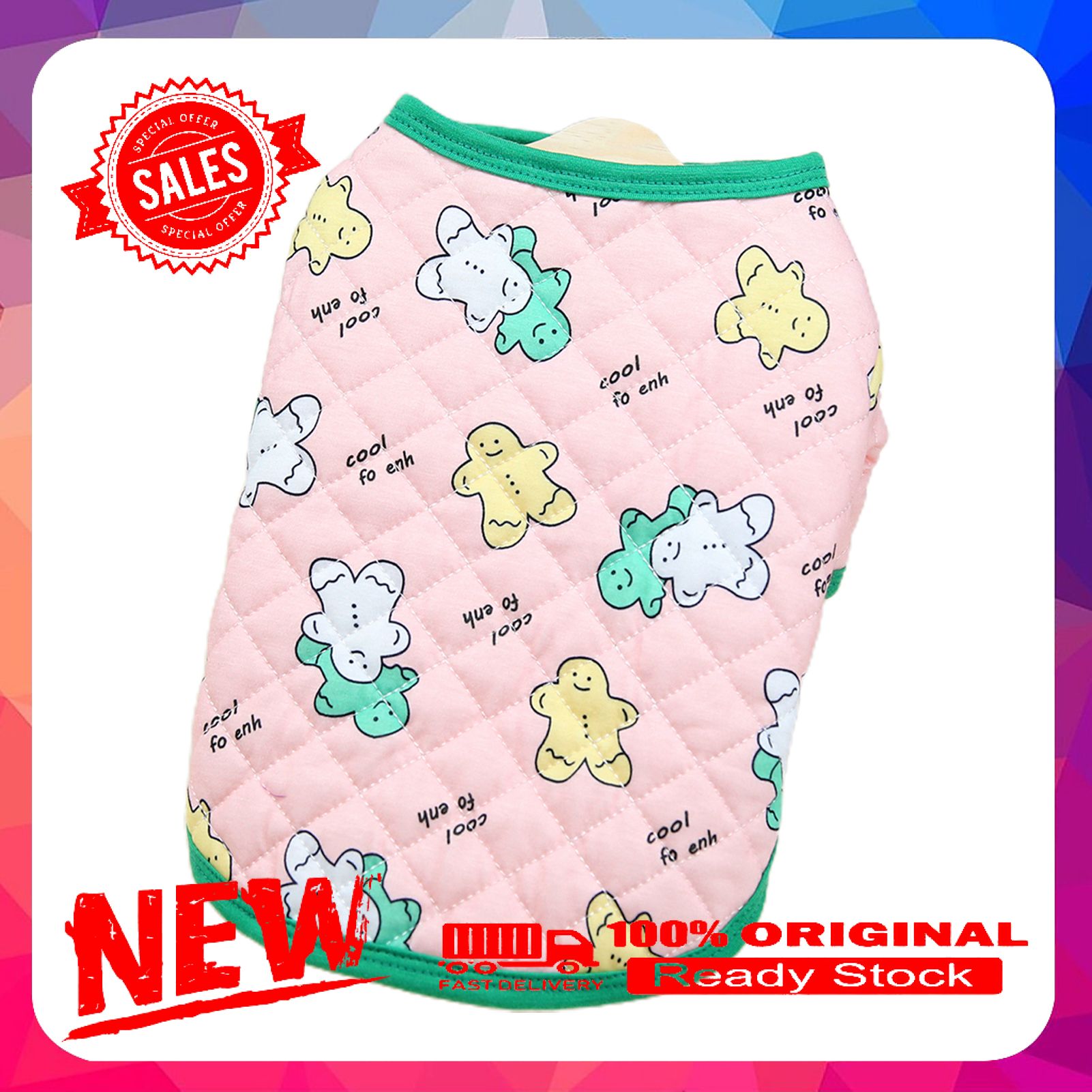 Vist Fox Pet Dog Coat Cartoon Pattern Keep Warmth Two-leg Cute Pet Dogs Sweatshirt Costume for Winter