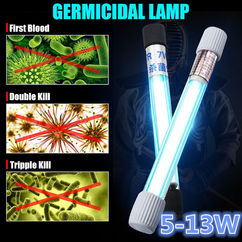 【For TheLovely】7W 11W 9W UV Light Sterilization Lamp Ultraviolet Sterilizer Water Disinfection for Aquarium Fish Tank Pond Germicidal lamp AC220-240V
