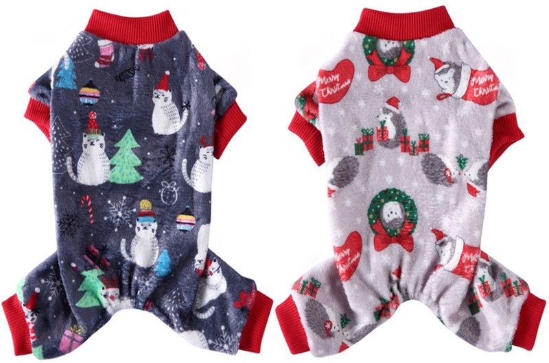 KUTKUT Jumper for Dog, Cat  (Red, Grey, Black)