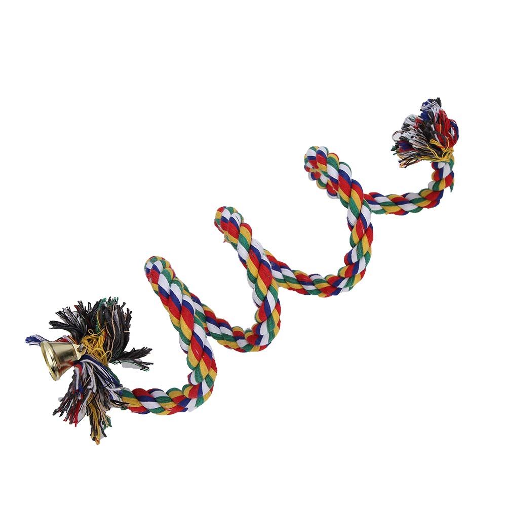 Sweet Sounds Good Plasticity Bird Cotton Rope Toy Climbing