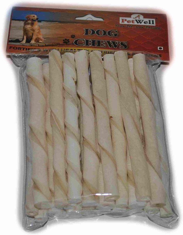 Petwell Natural Rawhide Dog Chew  (250 g, Pack of 1)