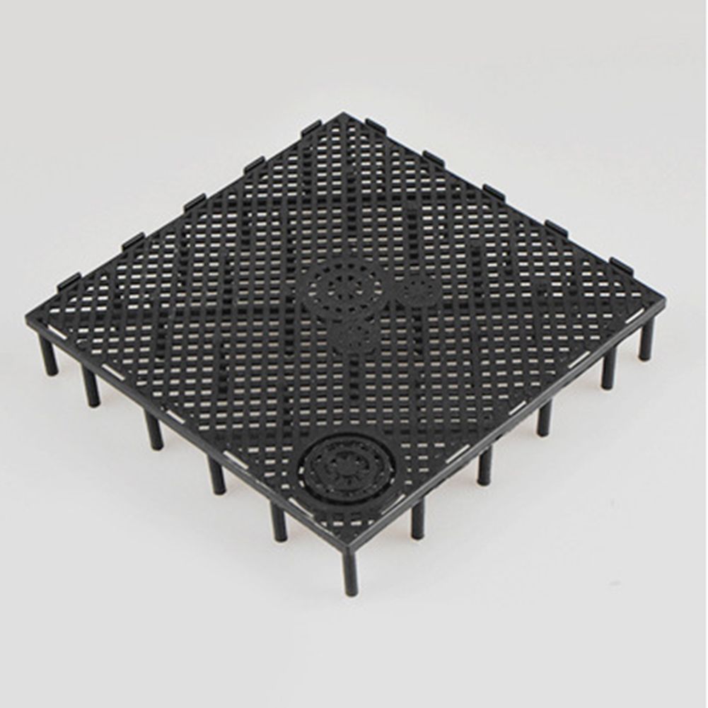 Square Aquarium Under Gravel Fish Tank Bottom Filtration Plate Filter System