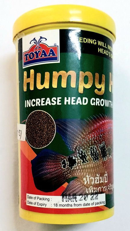 TOYAA Humpy Head 0.125 kg Dry Adult Fish Food