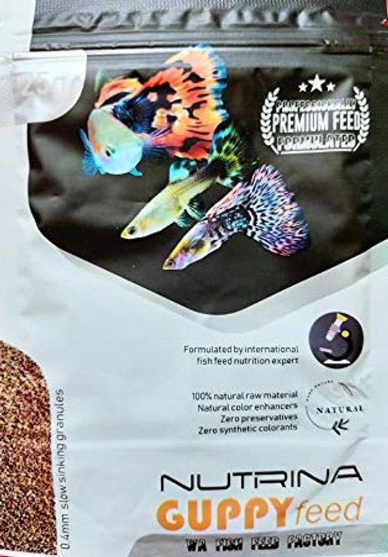 wa NUTRINA Guppy 0.25 kg Dry Adult Fish Food