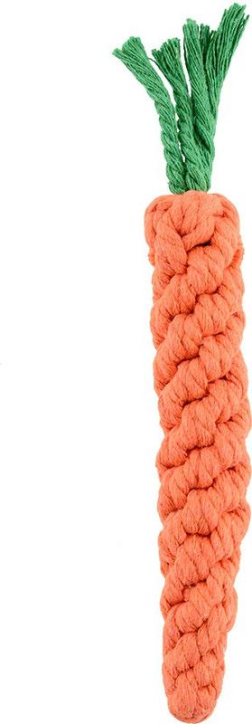 Nema Adorable Pet Chew Straw Carrot Toy (Orange) Vegetable Dog Chew  (37 g, Pack of 1)