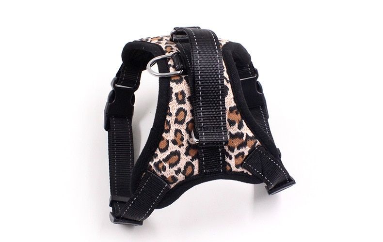 Medium Large  Harness Nylon Reflective Collar Vest Harnesses For s Training Husky Alaskan Bull -band Belt Lead