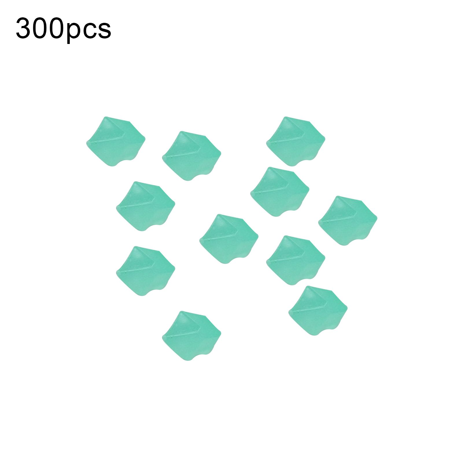 300Pcs/Pack Luminous Stones Multi-color Landscaping Resin Fish Tank Glowing Pebbles Stones for Aquarium Decor