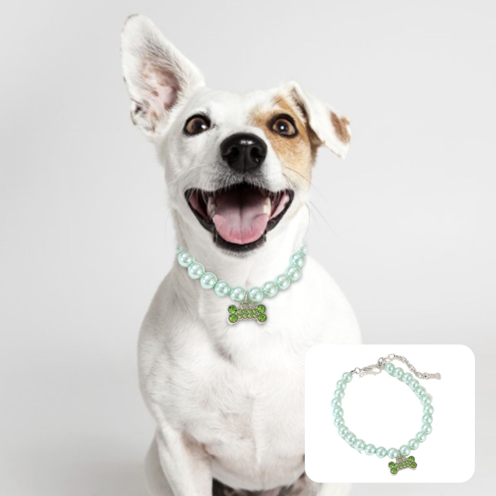 Pet Neckle Fade-less Small Pearl Pet Collar