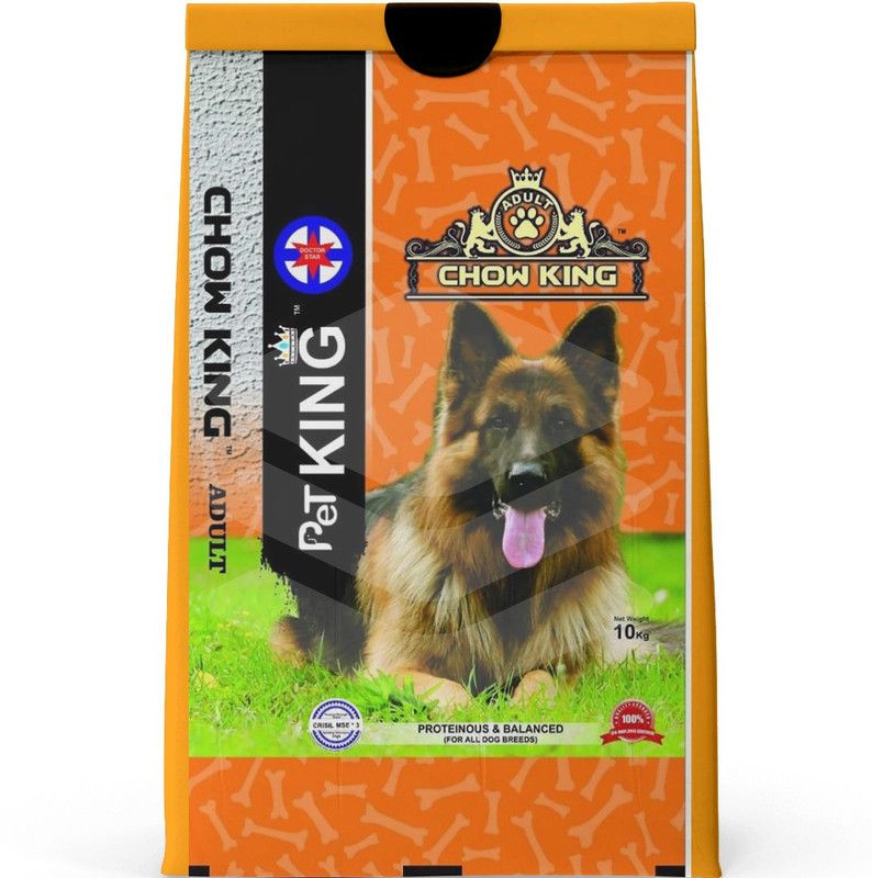 Petking Pet king Premium Quality Dog Food (HALAL Certified ) For All Adult & Young Breed Pack Of 10 KG Tuna, Chicken, Salmon, Fish 10 kg Dry Adult, Young, Senior Dog Food