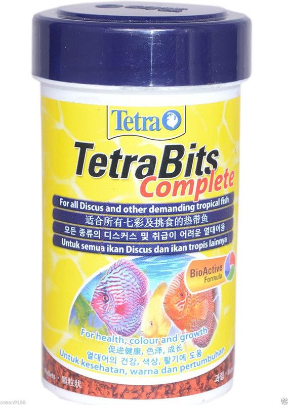 TETRA Complete 300g/1000ml | Bio Active Formula | For All Discus and Other Demanding Tropical | (Tetra Pellet) 0.3 kg Dry Young Fish Food