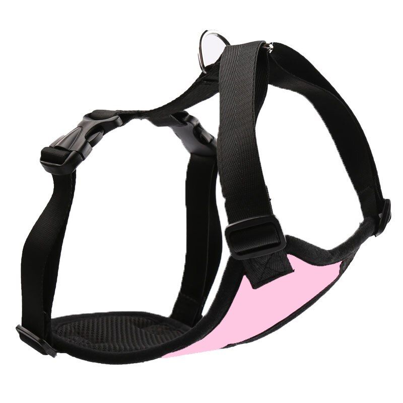 Leash Harnesses Pet Car Seat Belt Pet Collars Leads Soft Breathable Pet Harness Leashes 10\"~30\" Adjustable Pet Ss