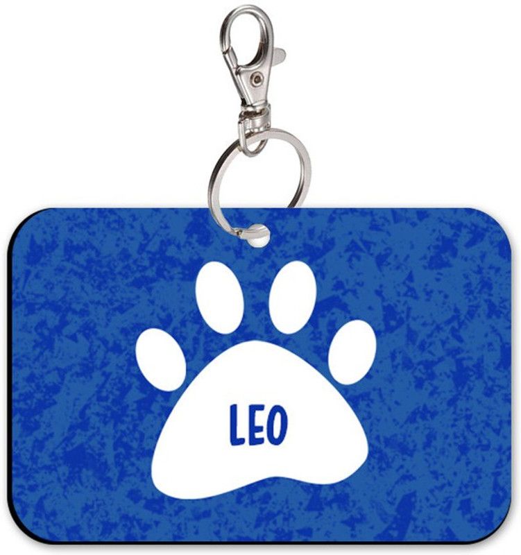 SKY TRENDS Bone Shape Collar Locket/Pendant for Dogs & Puppy -1149 Info Engraved Dog Collar Charm  (Multicolor, Rectangle)