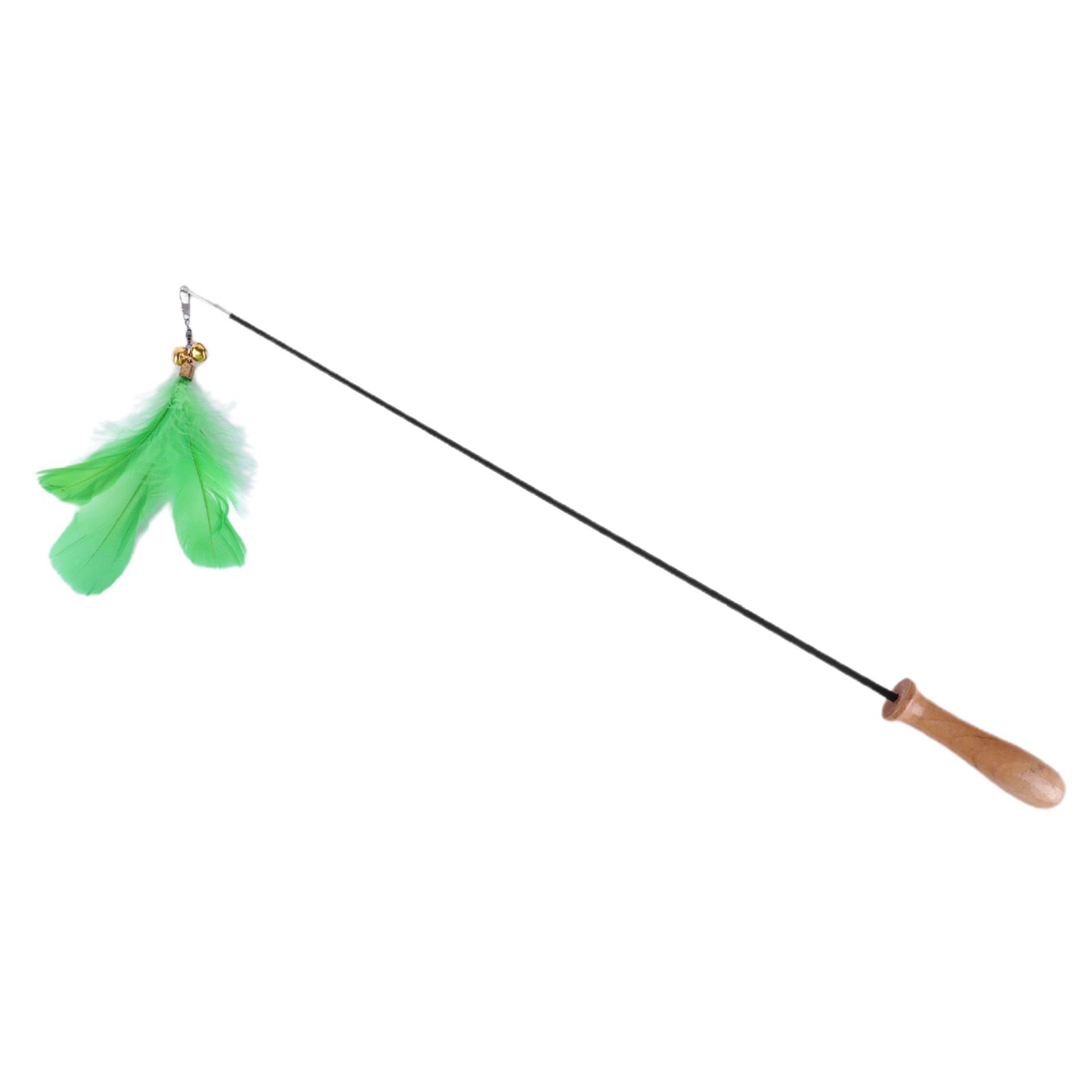 Cat Interactive Toy Eye-catching Cat Chasing Teaser Wand Pet Interactive Toy