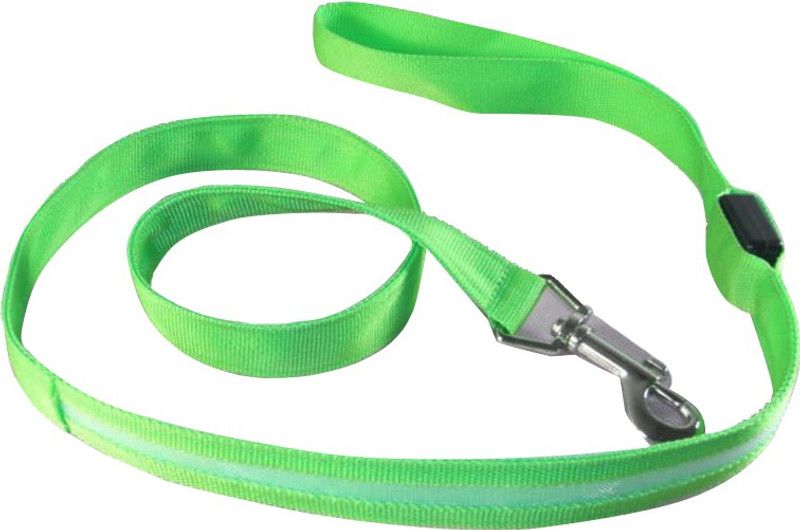 Nema Nylon Led Leash Dog Safety Glow Rope - 120Cm - Green 120 cm Dog Strap Leash  (Green)