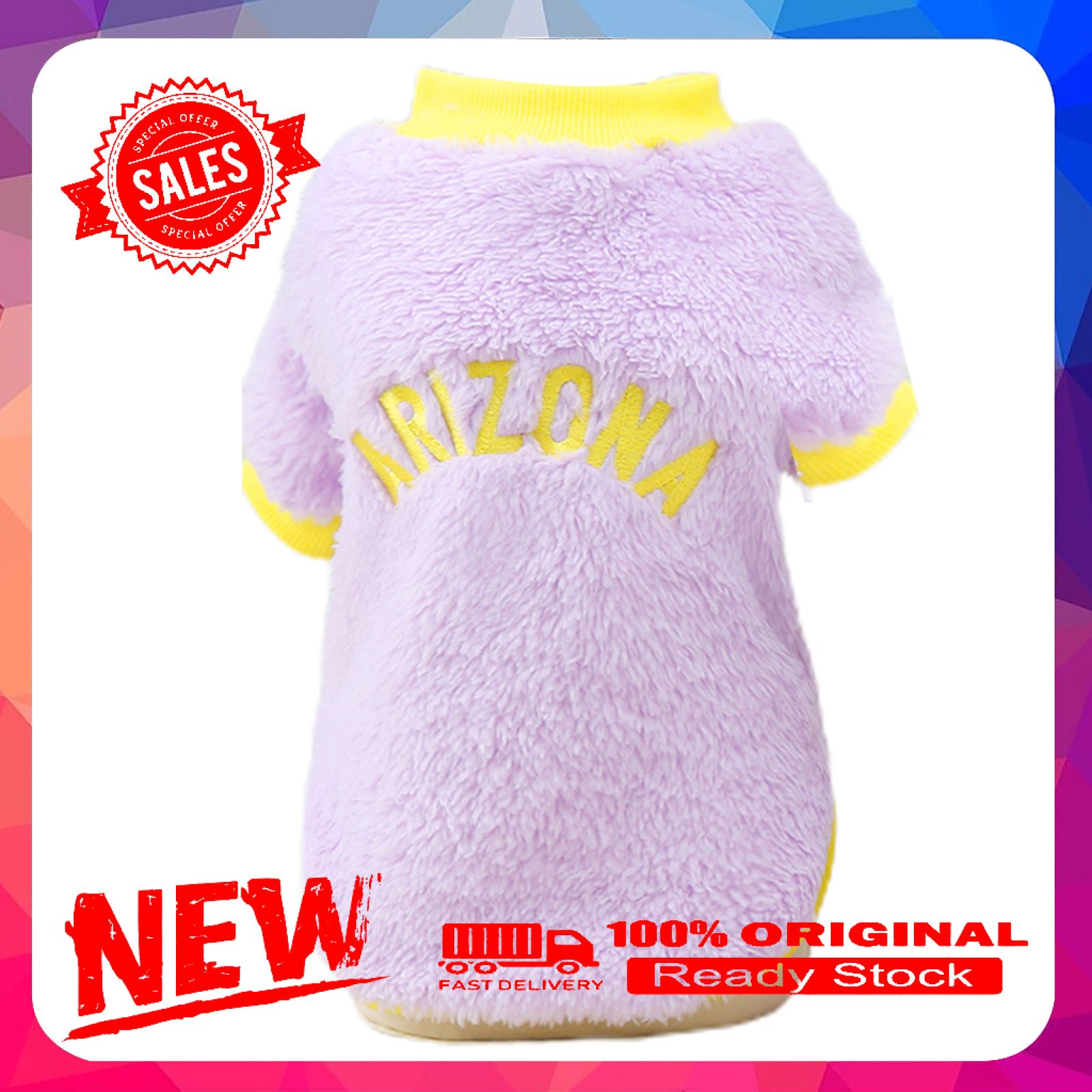 Dog Costume Letter Print Keep Warmth Soft Texture Cute Pet Sweatshirt Costume for Winter