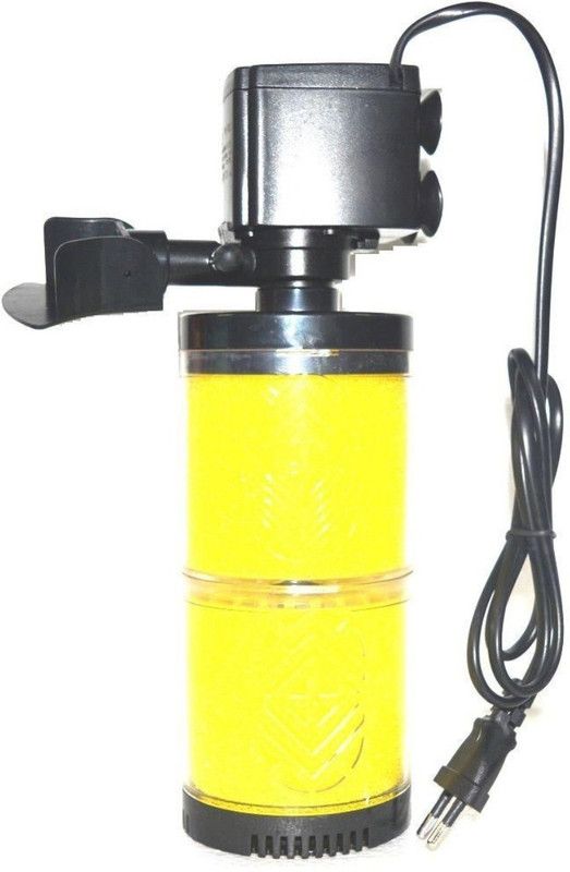SOBO Aquarium Internal Filter FK-1002 (Output: 1000L/H) Canister Aquarium Filter  (Mechanical Filtration for Salt Water and Fresh Water)