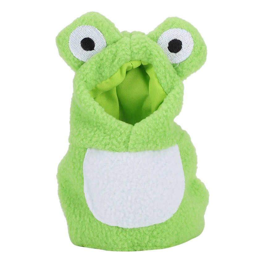 Pet Bird Costume Frogs Parrots Style Decor Good for Shows Christmas Photo Shooting