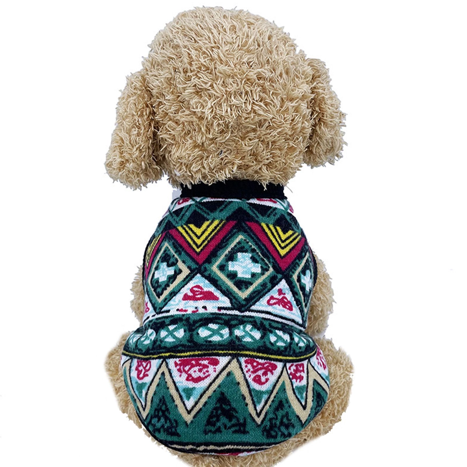 Puppy Vest Eye-catching Dog Warm-keeping Winter Sweater Decor
