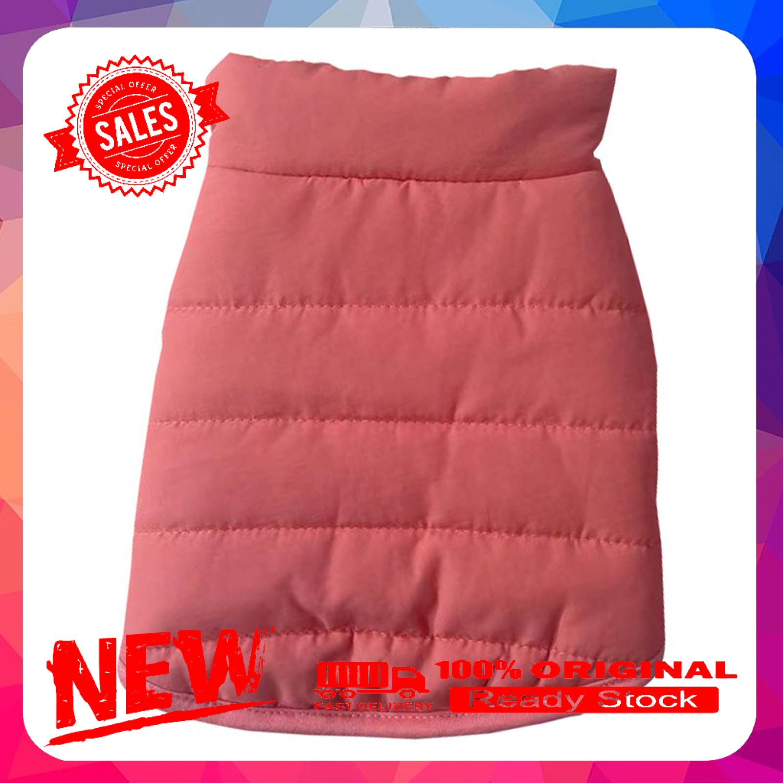 Pet Outwear Solid Color Keep Warmth Soft Texture Fashion Pet Dogs Coat Outfits for Outdoor