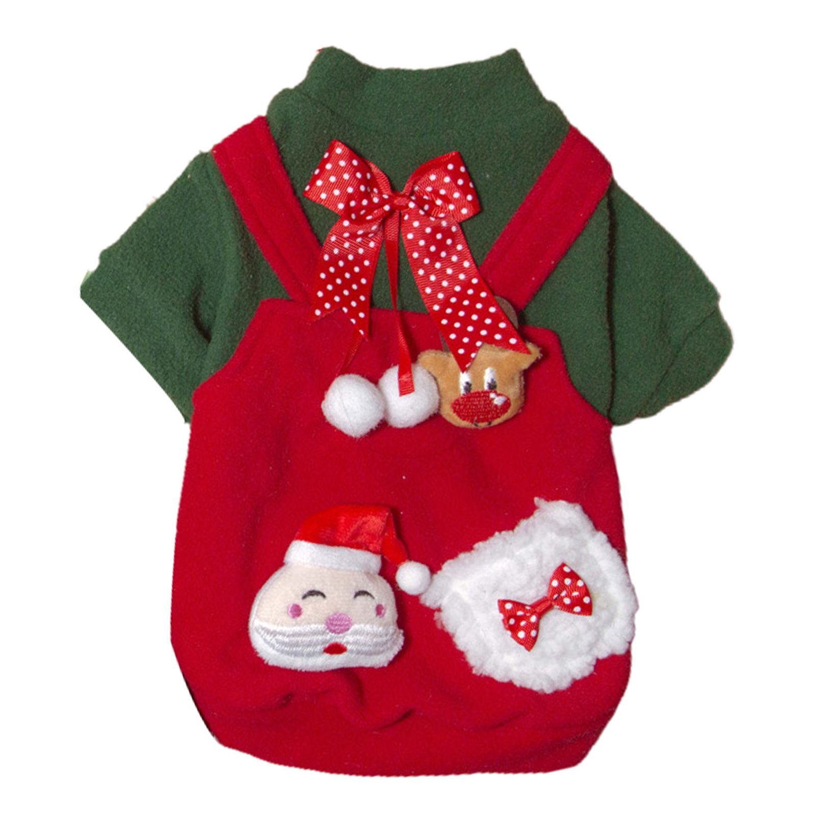 Pet Apparel Christ Series Decor Thickened Puppy Kitten Pullover Clothes