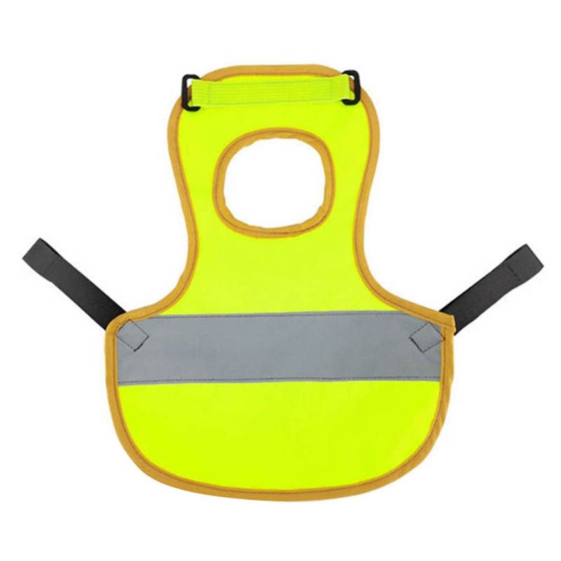 Pet Vest Reflective Chicken Poultry Clothes Hen Saddle Apron Elastic Band Adjustable Feather Protection Holder -B