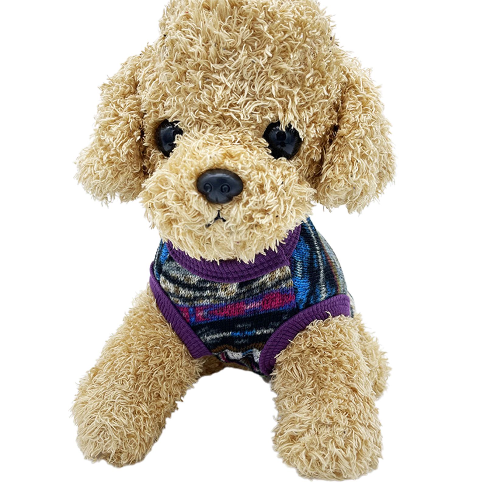 Pet Clothes Sleeveless Pet Delicate Texture Warm Sweater Apparel